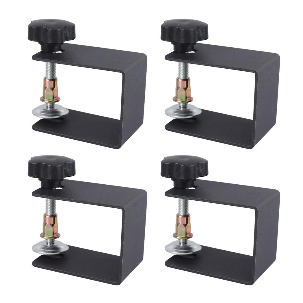 Drawer Installation Clip Fixer Stainless Steel Drawer Front Installation Clamps for Cabinet Door Furniture