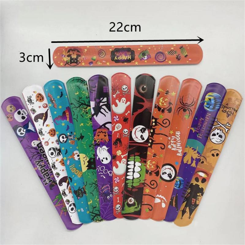 Childrens Clapping Ci Cosplay Party Decorations Eye-catching Holiday Decoration Popular Cute Cartoon Skull Bracelet Perfect Gift