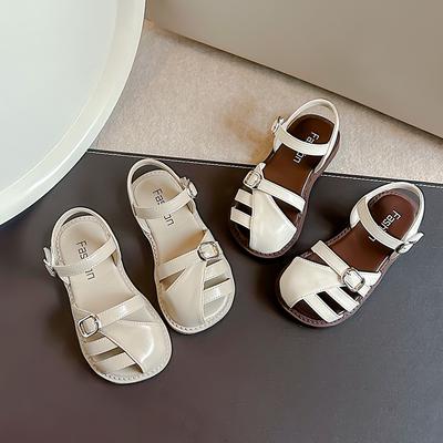 Kindersandalen Sommer Neu Mädchensandalen Weiche Sohle Rutschfest Kinderschuhe Mode Mädchen Strandschuh Prinzessinnenschuh Hohlschuhe