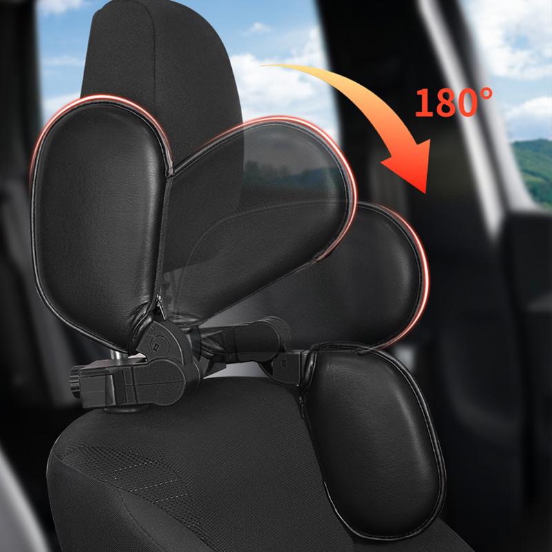 1pcs Car Seat Headrest Pillow Travel Rest Sleeping Headrest Support Solution Car Accessories Interior U Shaped Pillow For Kids