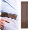 Elastic Belt Men Women No Buckle Invisible Soft Adjustable Belt Solid Color Fastener Tape Stretch Material Ultra-Soft Padding Waistband