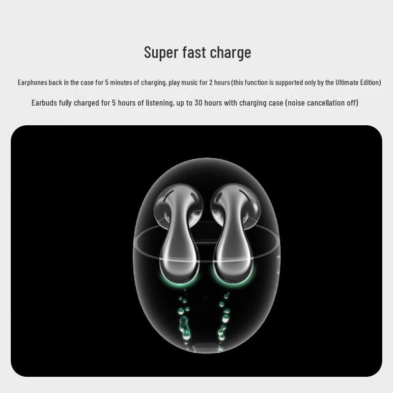 Huawei FreeBuds 5 Ultimate Edition Semi-in-ear Noise-Cancelling Earbuds