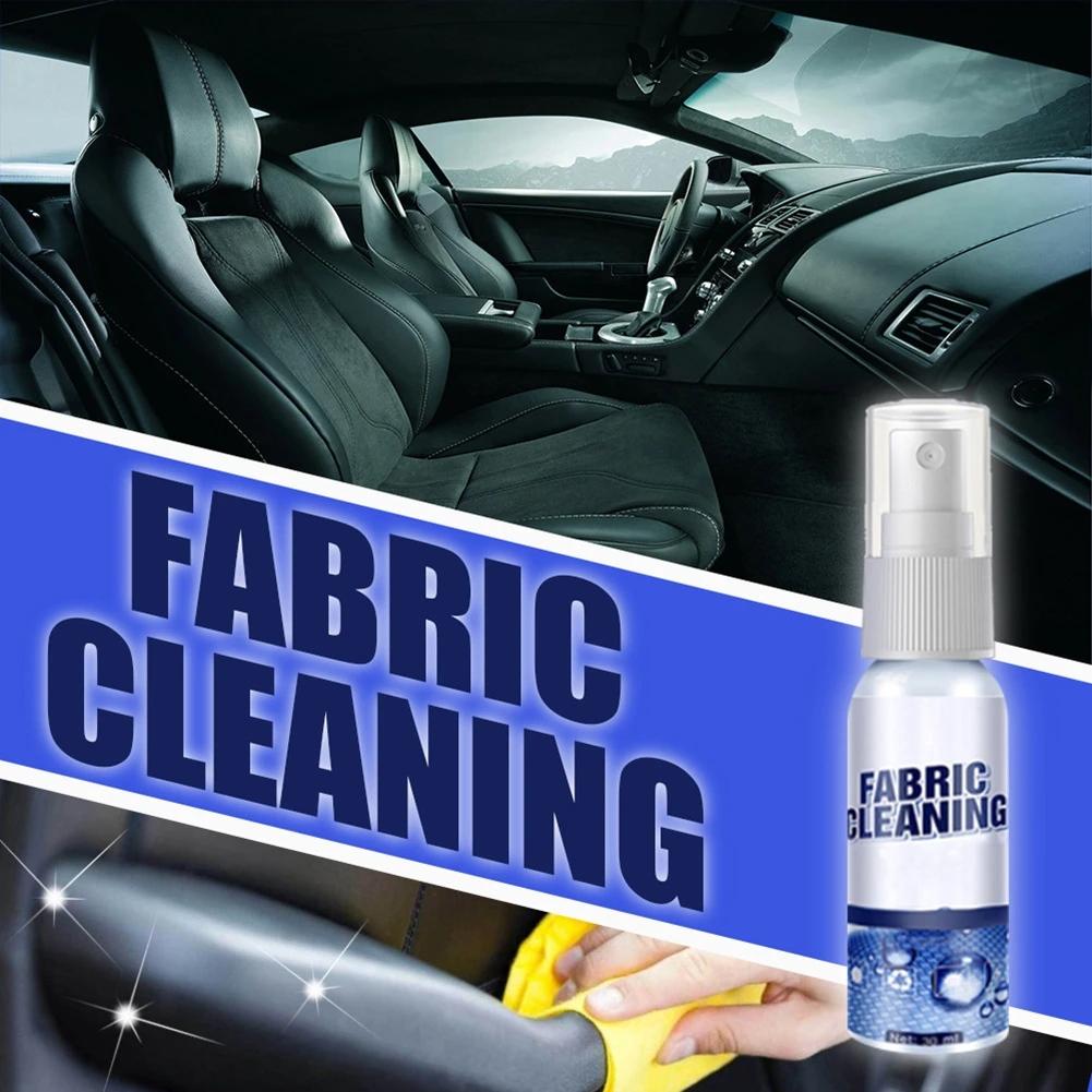 Car Interior Cleaning Agent Car Cleaning Tools Ceiling Cleaner Leather Flannel Woven Fabric Water-free Roof Dash Cleaning Agent