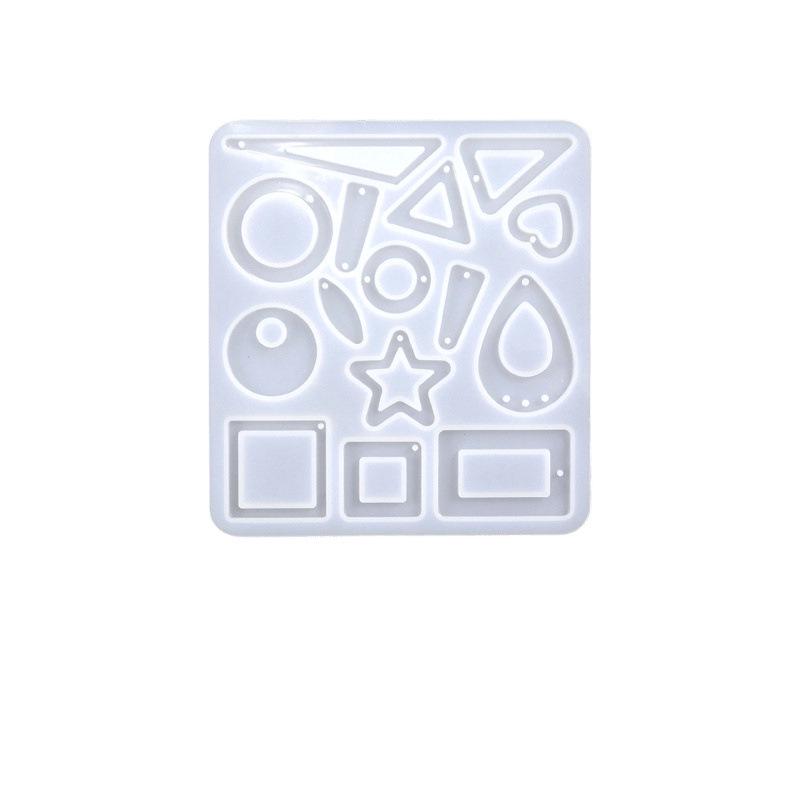 DIY Silicone Mold for Resin Pendant and Earring Ornaments