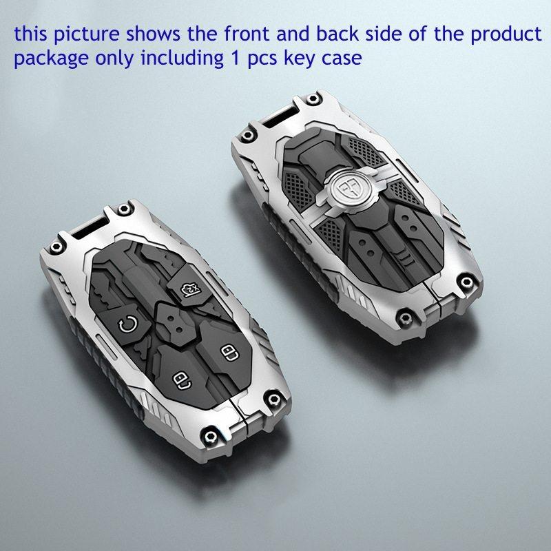 Key Case Cover for BYD Equation Leopard 5 Leopard 8 Leopard 3 DENZA B5 B8 Remote Holder Keychain Accessories