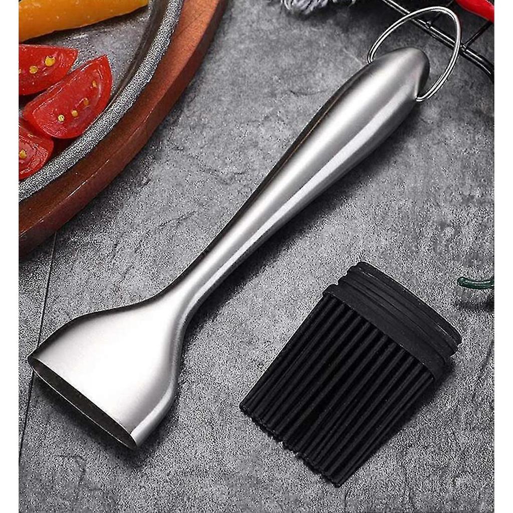 Silicone Barbecue Brushes, Pastry Brush, Barbecue Brush, Barbecue Brushes With Stainless Steel Handle