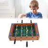 Kinder Tischfußball Spielset mit 2 Bällen Interaktiver 4-Reihen Tischfußball für Erwachsene Kinder