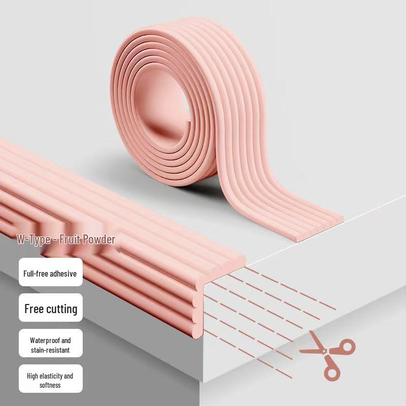 Soft Edge Anti-Collision Foam Protector Strip for Corners and Walls