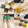Flat-bottomed slippers women's outer wear 2025 spring new retro popular fringed colorful beaded half slippers
