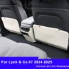 Car Seat Back Pad Anti-Kick Armrest Box Protector Cushion for Lynk & Co 07 EM-P 2026 2026 Anti-Dirty Mat Auto Accessories