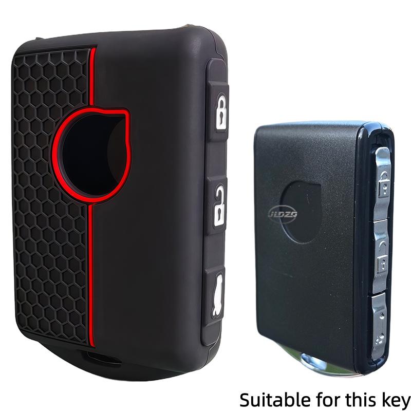 Silicone Car Key Case Cover Shell For Volvo S90 S60 Xc60 Xc90 Xc40 C40 V60 V90 T6 T8 Auto Accessaries Keychain