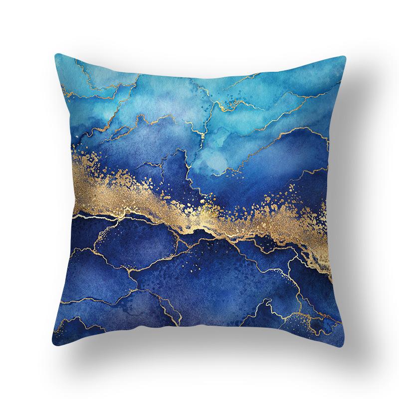 Geometric Nordic Gilt Simple Style Home Printed Pillow Cover Cushion Cover