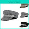 Stylish Duck Tongue Hat With Sparkling Belt Buckle For Sun Protection
