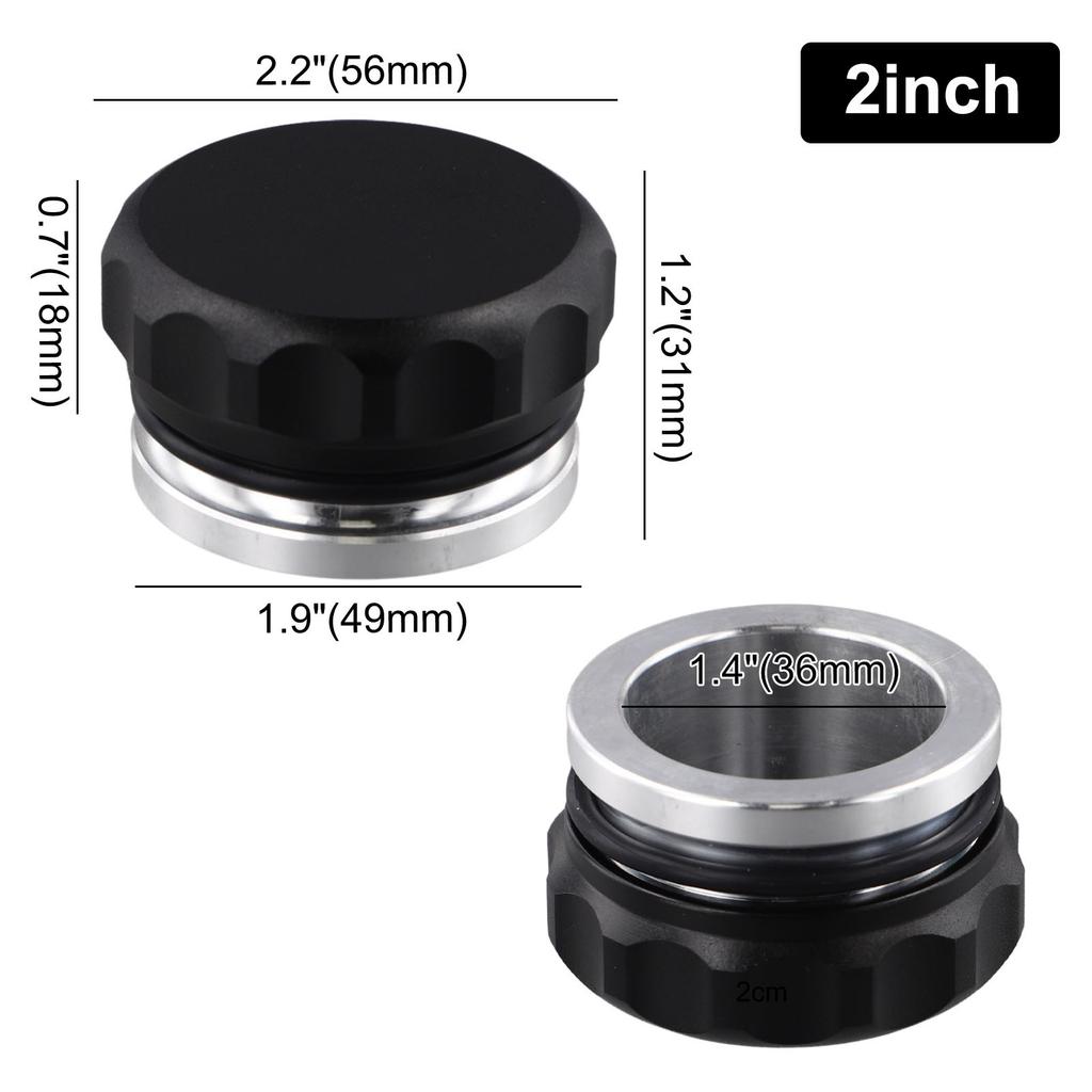 Aluminium Black Cap Oil Fuel Water Tank Fuel Water Tank