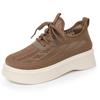Fashion Fashion Platform Mesh Shoes Womens 2025 Summer New Breathable Comfortable Casual Shoes Platform Heightening Sneakers Women