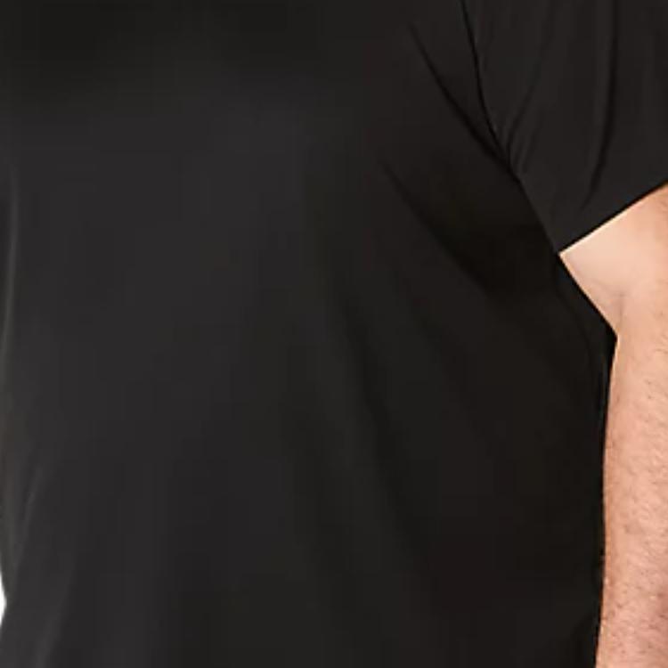 Asics Round Neck Running Comfortable Casual Short Sleeve T-Shirt Men Tops Black 2011D242-001