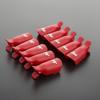 10Pcs Nail Art Cap Abrasion-resistant Exquisite Workmanship Portable Nail Art Soak Off Clip Cap for Manicure