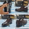 Gentleman 6cm Invisible Height Increasing Leather Shoes Men Business Casual Formal Dress Elevator Shoes for Wedding Office Party