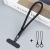 Universal Adjustable Self-Locking Anti-Loss Lanyard Short Wrist Strap for iPhone Samsung Durable Mobile Phone Strap