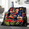 Mbappe's Dynamic Celebration Blanket Soft & Cozy Suitable for Chair Livingroom Bedding Four Seasons Multipurpose Warmthful Decor