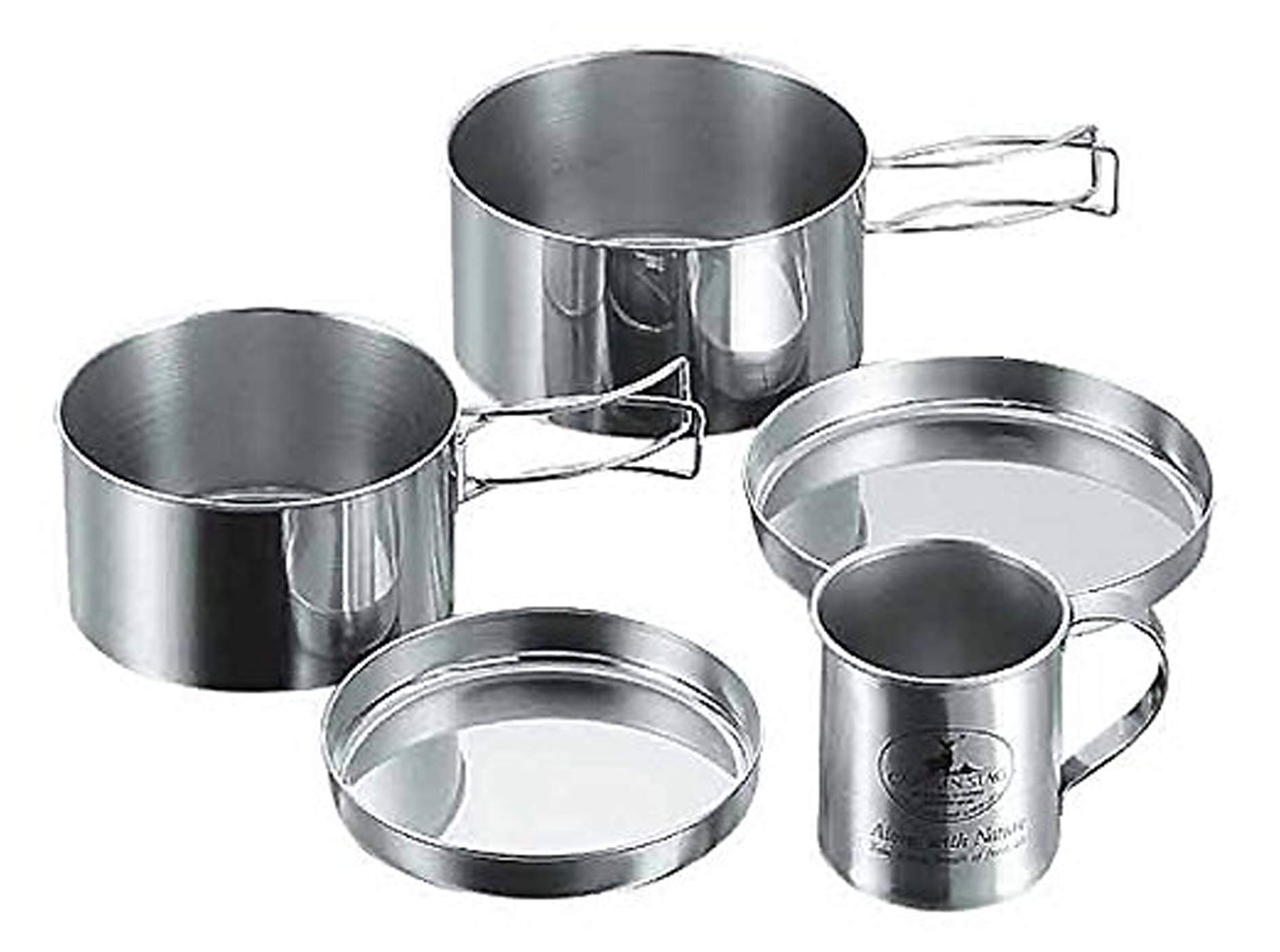 

CAPTAIN STAG Набор кружек из нержавеющей стали для кемпинга M-8578