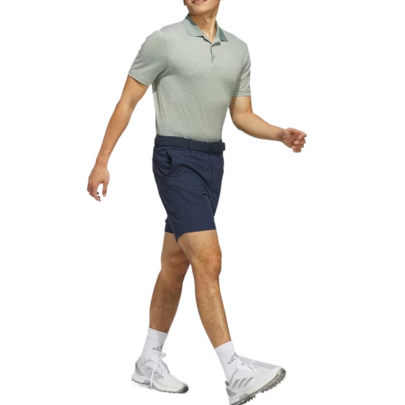 Adidas Comfortable Versatile Simple Fashion Short Sleeve Polo Shirt Men tops Silver Green JJ1726