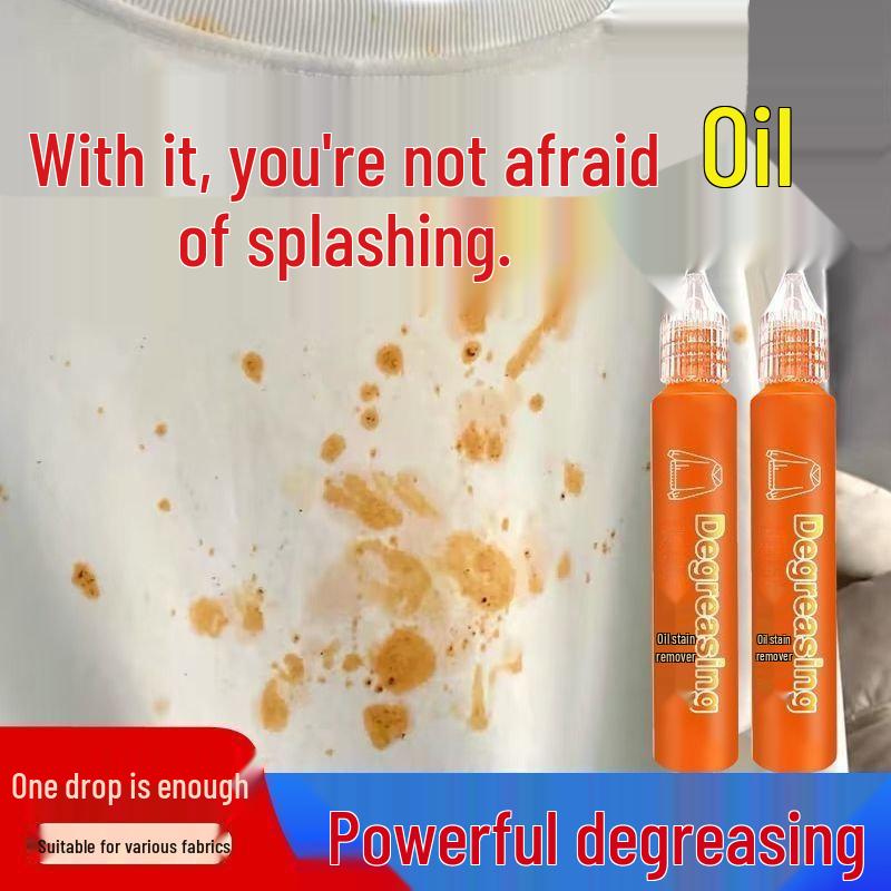 Portable Waterless Emergency Stain Remover for Clothes - Dry Cleaning Agent