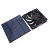 5W Solar Panel Fan Eco Friendly Low Noise Compact Portable Solar Panel Fan Kit For Pet House