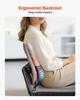 Floor Chair, 5 Adjustable Positions Folding Floor Gaming Chair with Ergonomic Back Support, Sturdy Metal Frame with Recycled Foam and Linen Fabric,