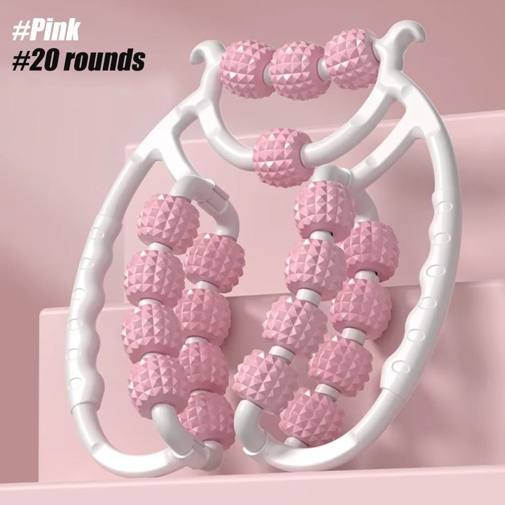 

Circular Leg Clamps-360 Degree Muscle Roller Massager Muscle Roller Neck Arm Leg Muscle Relax Massager Sports Yoga