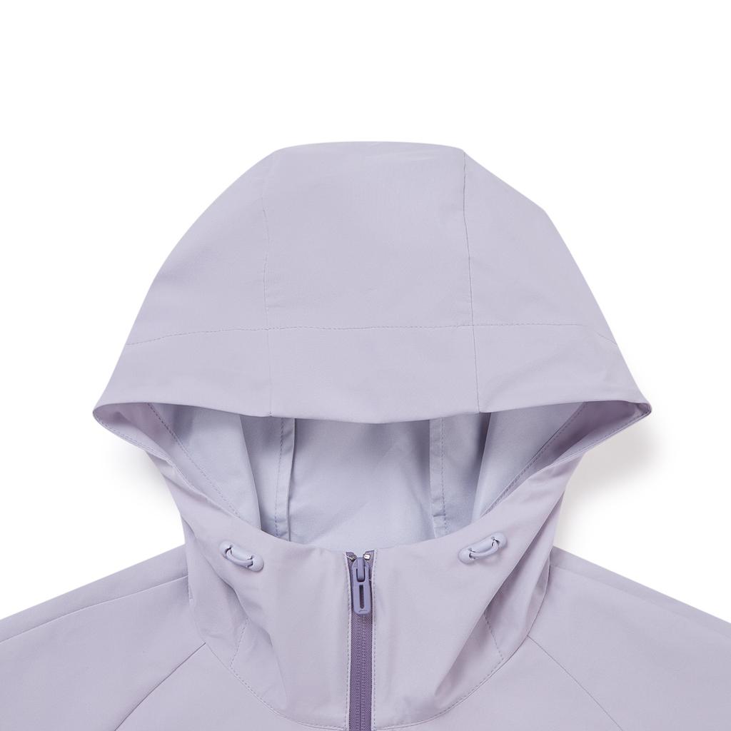 Li Ning Fitness Series Hooded Logo Stitching Sports Windbreaker Women outerwear AFDW738-3