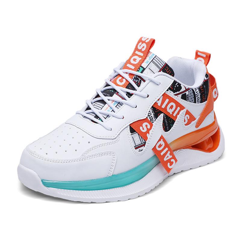 Shoes Men's Tide 2025 Spring New Breathable Couple Student Dad Shoes ins Running Sneakers Korean Men's Shoes