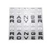 Car Front Rear Logo Emblem Stickers Steering Wheel Sticker For Land Rover Discovery 2 3 4 Range Rover Freelander SVR Velar Evoqu NG5