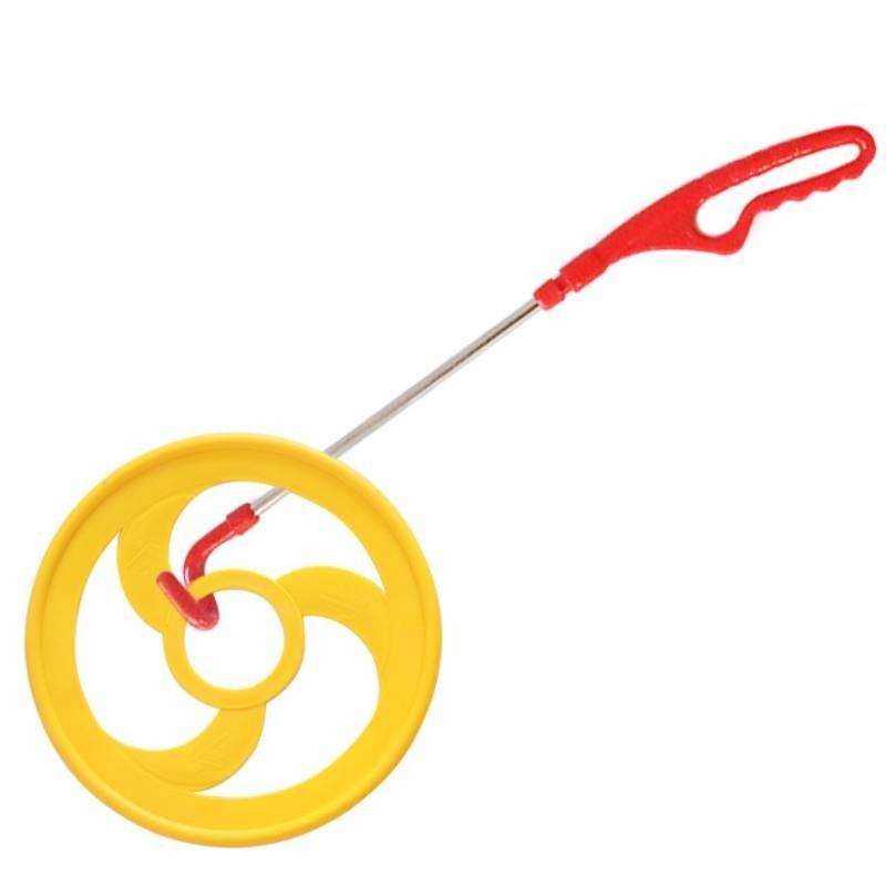 Children's Plastic Gyro Ring Gymnastic Ring Toy Kindergarten Outdoor Retro Fitness Toy