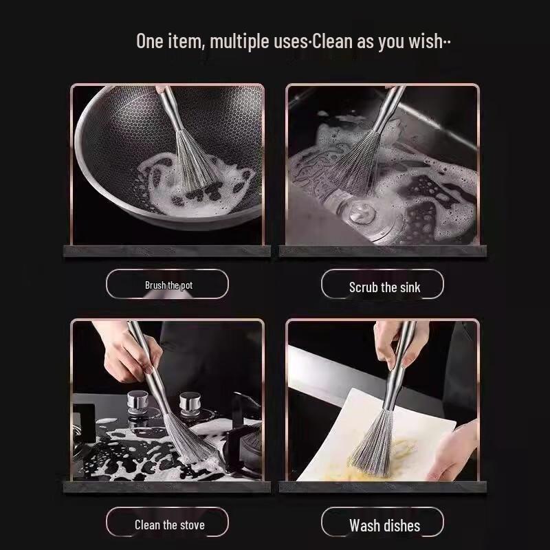 Jing Beier 304 Stainless Steel Pot Brush