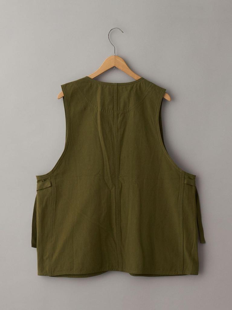 Cohen Baumwoll-Twill Angelweste, 76606450203, 6700 Oliv (67), Freie Größe
