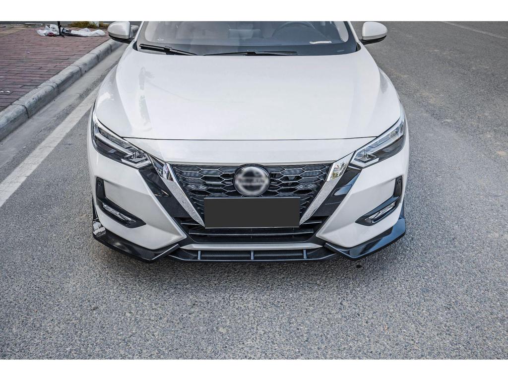 Συμβατό Body Kit 14ης Γενιάς Sylphy: Εμπρόσθιο Χείλος, Πλαϊνά Μαρσπιέ, Πίσω Αεροτομή, Πίσω Χείλος, Γωνία Εμπρός Προφυλακτήρα.