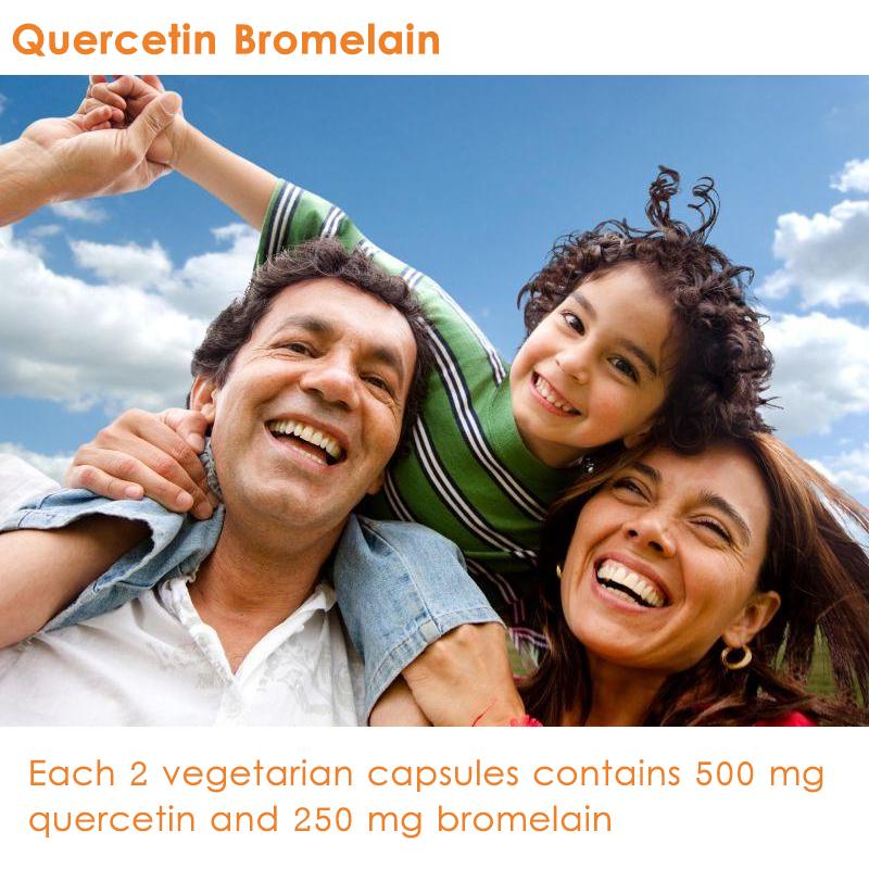 Pslalae Is Rich In Quercetin, Bromelain Capsules, and a Complex Plant Extract Formula; Suitable for Daily Care for Adults.