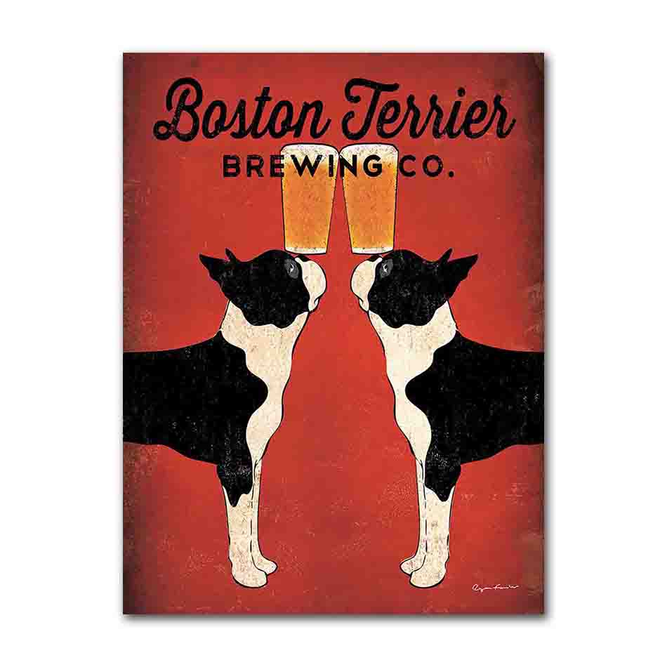 Cats and Dog Nordic Cute Simple Cartoon Canvas Poster Unframed Wall Art Painting Fashion Home Decoration living room accessories