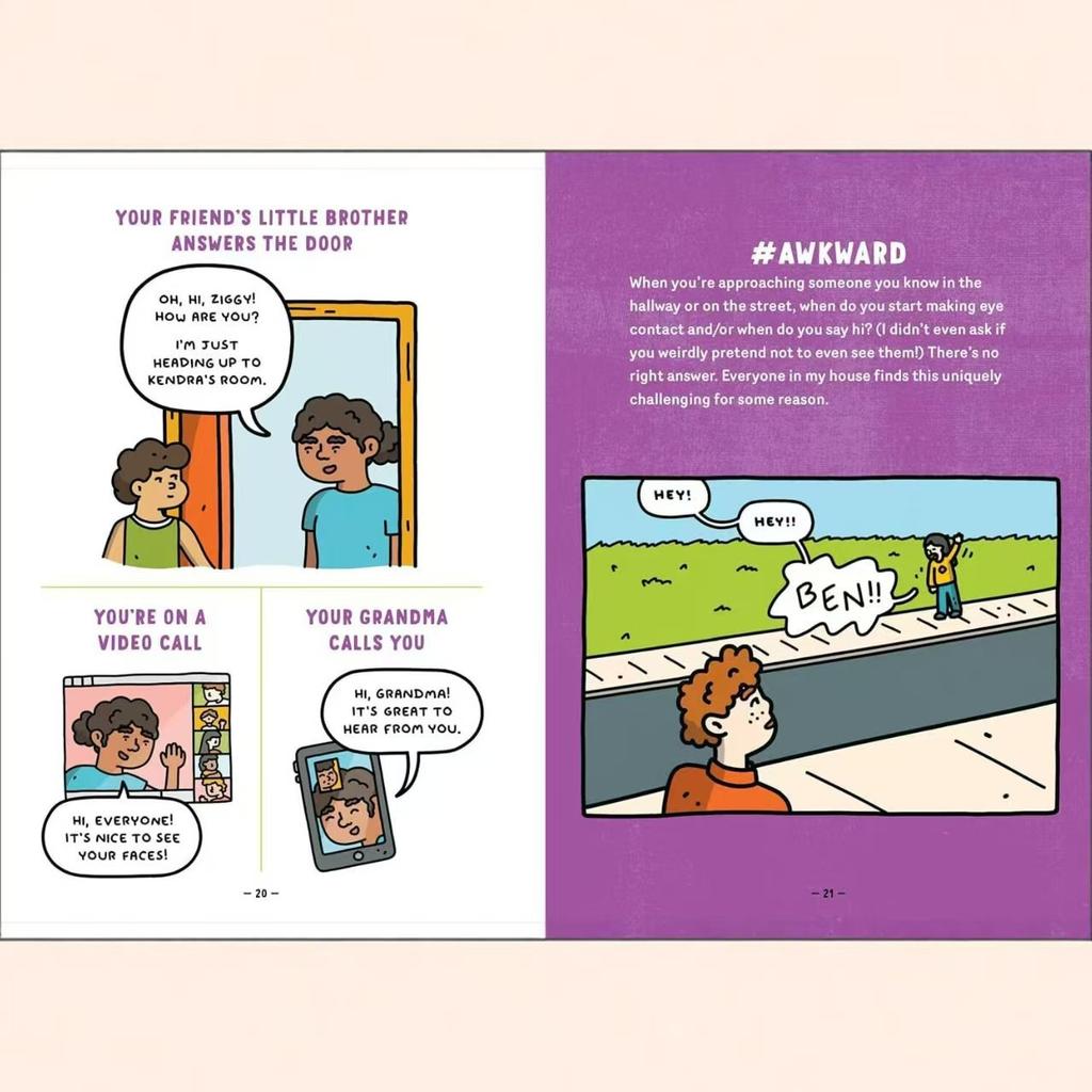 Was soll ich sagen: Ein Kinderleitfaden zu supernützlichen sozialen Fähigkeiten, die dir helfen, zurechtzukommen und dich auszudrücken. Sag deine Meinung. Sprich es aus.