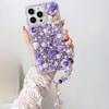 Luxury 3D Floral Phone Case For XiaoMi 15 Ultra 14 Pro 14T 14A Plus 13 Lite 13T 12 12T 12S 12X 5G Handmade Pearl Crystal Rhinestone Cover