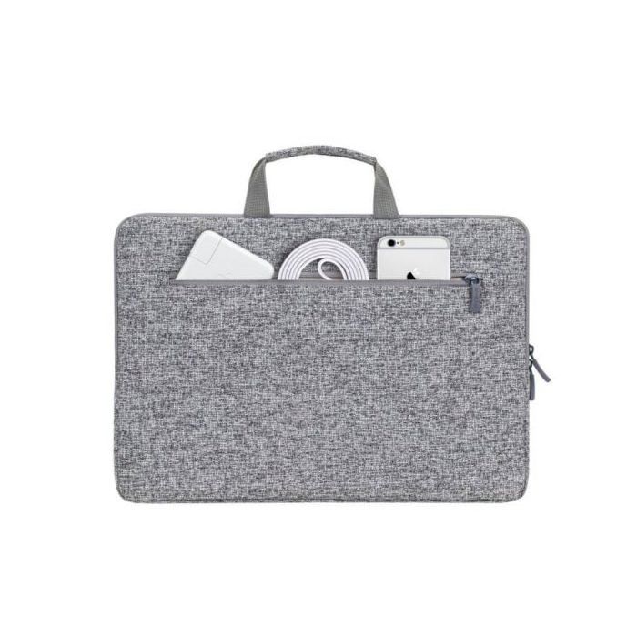 Housse Pour Ordinateur Portable - Rivacase - 7915 - 15,6 Pouces - Noir - Gris - Protection Optimale