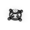 For Women Screw Back Non Piercing Clip Nipple Piercing Jewelry Fashion Crystal Stainless Steel Fake Nipple Rings