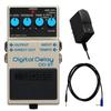 BOSS Effect Dedicated Adapter VOX Guitar Cable DD-3T Pedal, PSA-100S2, VGS-30 (3-piece Set)