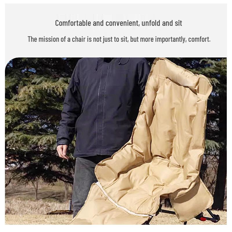 Portable Adjustable Padded Recliner with Leg Rest