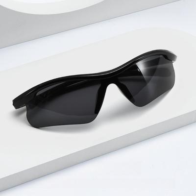 Sports Sunglasses Women Outdoor Cycling Goggle Men Fashion One-Piece Windproof Sunglass Male 2026 New Semi-Rimless Sun Glasses