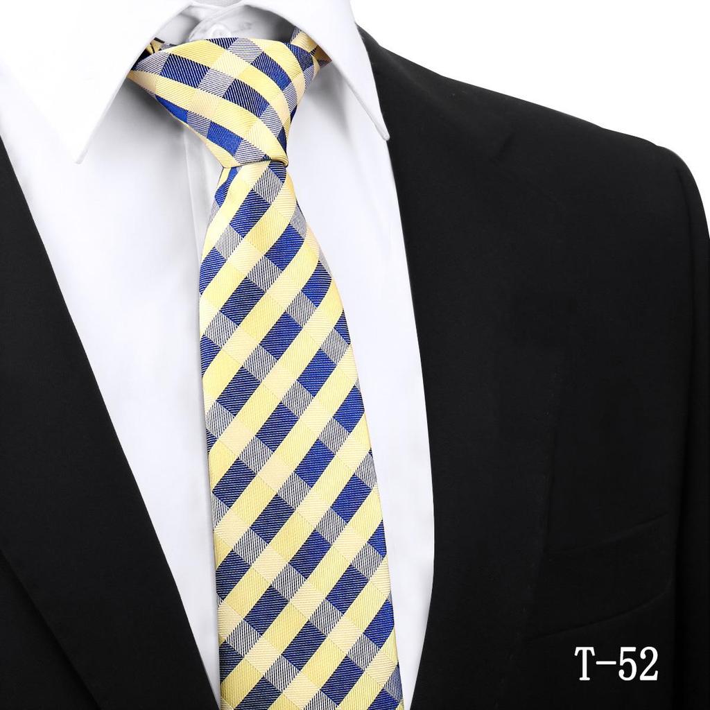 Handmade Paisley Stripe Jacquard Polyester Tie, 7.5cm