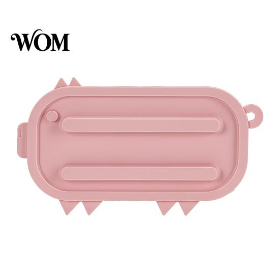 Non-slip Spatula Rest Silicone Pot Lid Holder, Cute Pig Shaped, Non Slip Heat Resistant Mat Utensil Holder with Drain Grooves, Multifunctional Kitchen