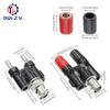 1PCS BNC to Two Dual 4mm Banana Male Female Jack Coaxial connector RF Adapter