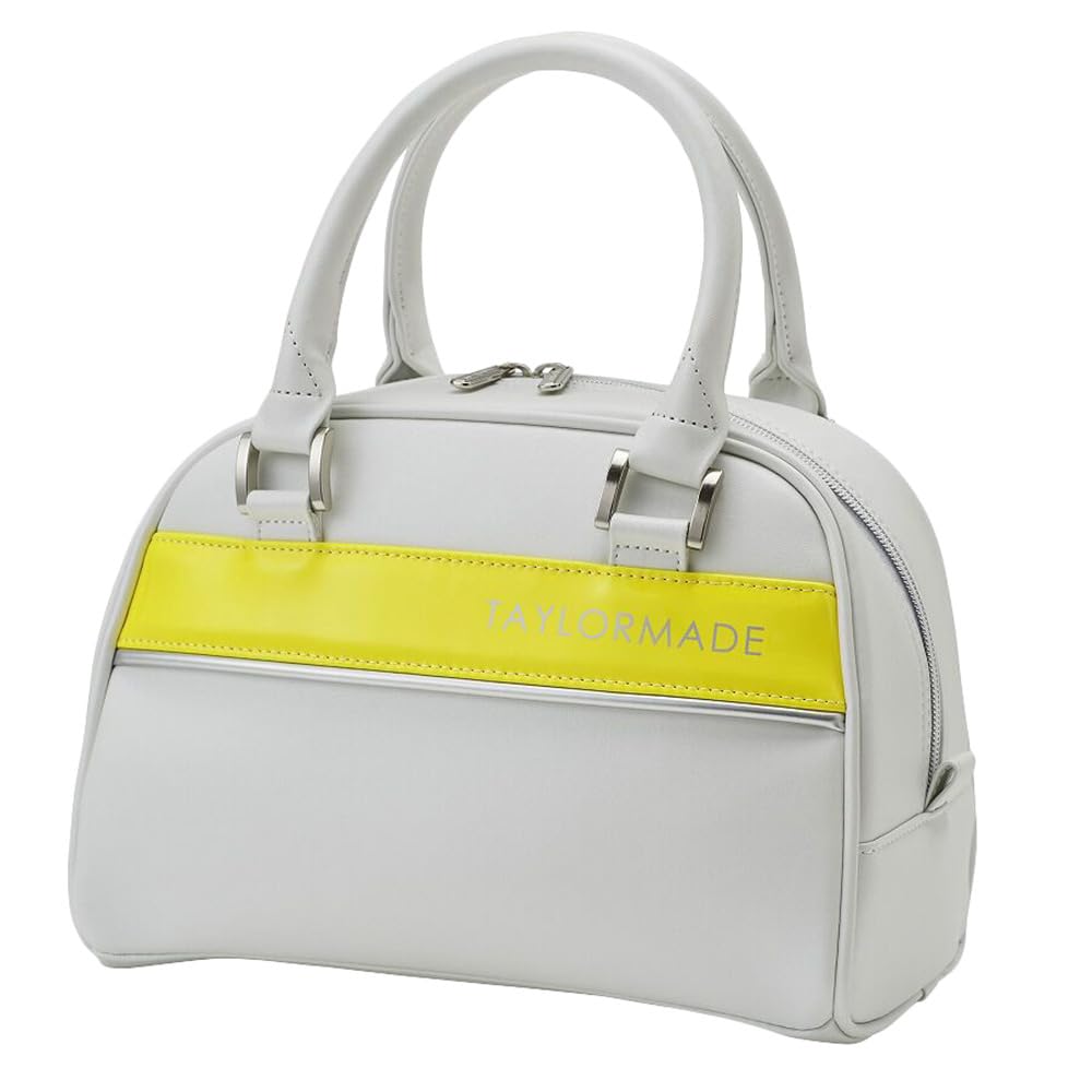 

TaylorMade Women s Metal T Round Tote, White, 2022SS, TD299 FF